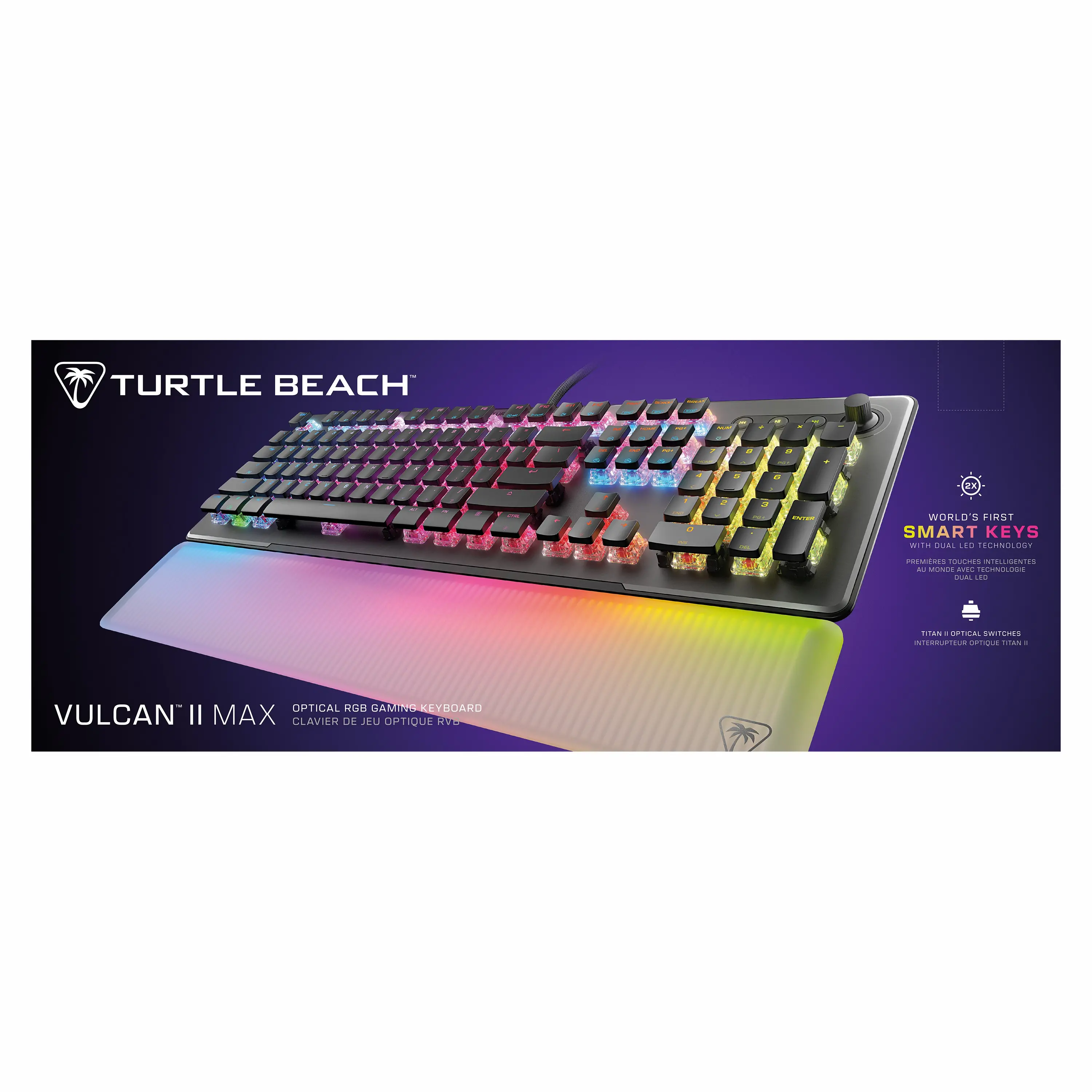 Klawiatura mechaniczna Turtle Beach Vulcan II Max Czarny