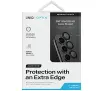 Szkło hartowane UNIQ Optix Aluminium Camera Lens Protector do Samsung Galaxy S24 Czarny