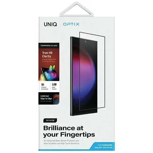 Szkło hartowane UNIQ Optix Vivid do Samsung Galaxy S24 Plus