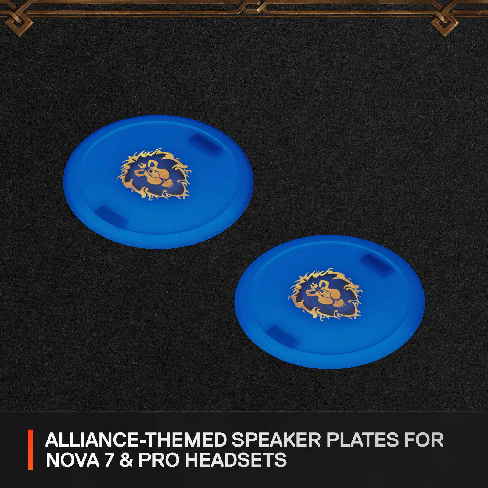 Akcesoria do słuchawek SteelSeries Arctis Nova Booster Pack WOW Alliance Edition