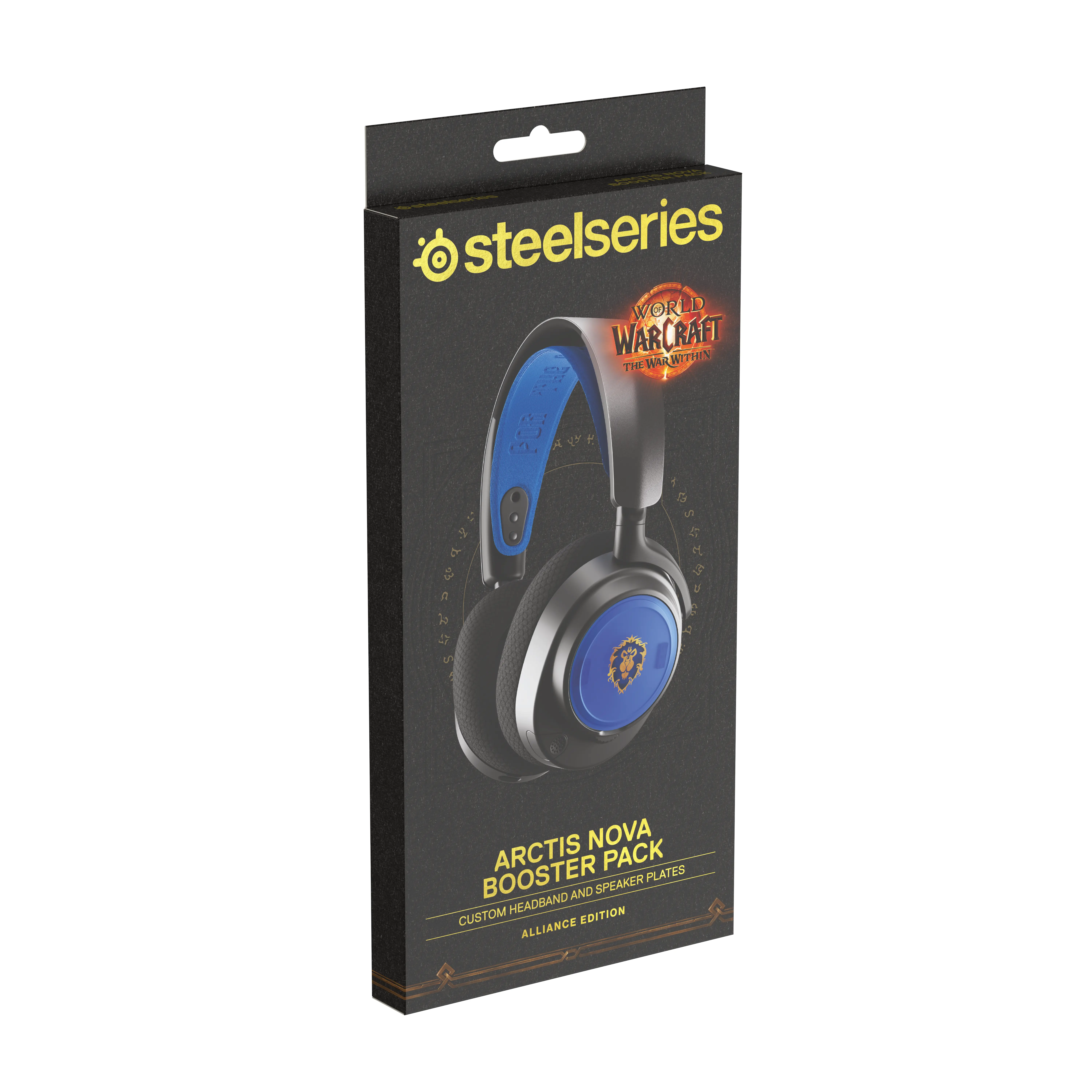 Akcesoria do słuchawek SteelSeries Arctis Nova Booster Pack WOW Alliance Edition