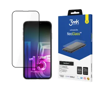 Szkło nietłukące 3mk NeoGlass do iPhone 15