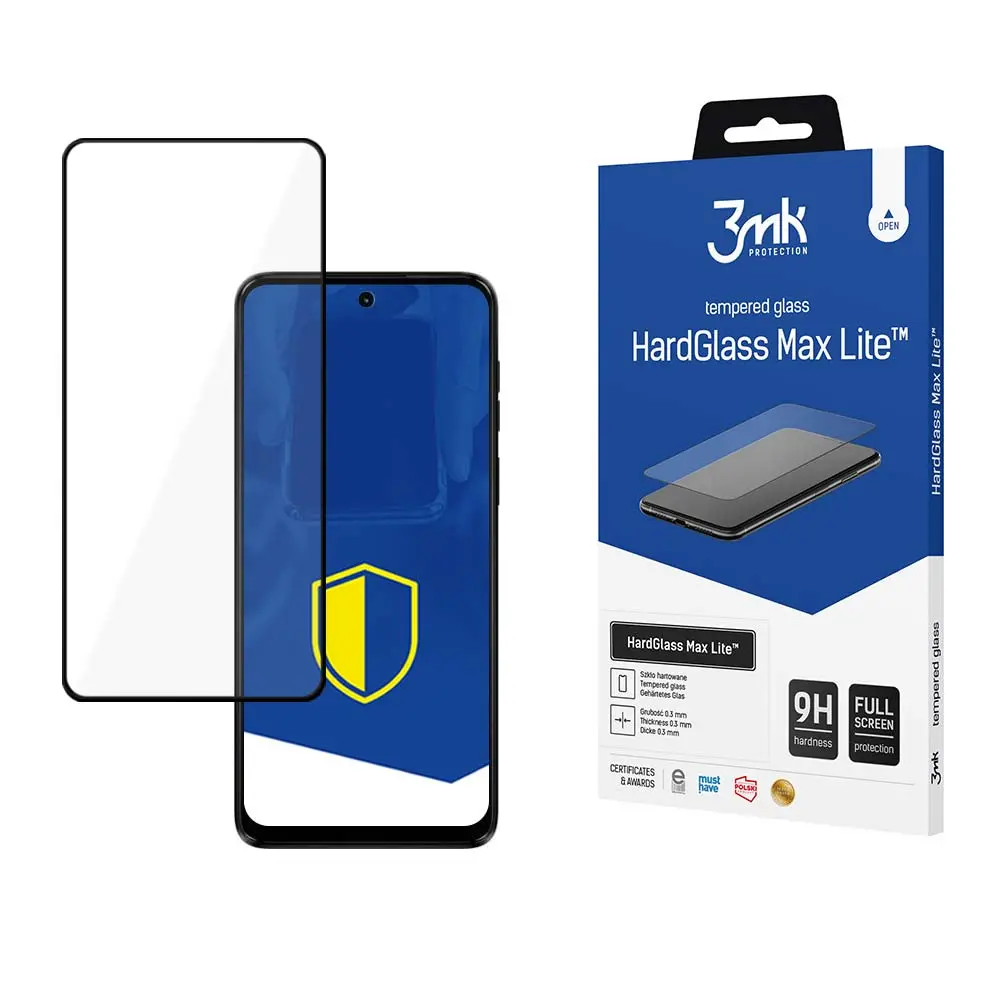 Szkło hartowane 3mk HardGlass Max Lite do Motorola Moto G14