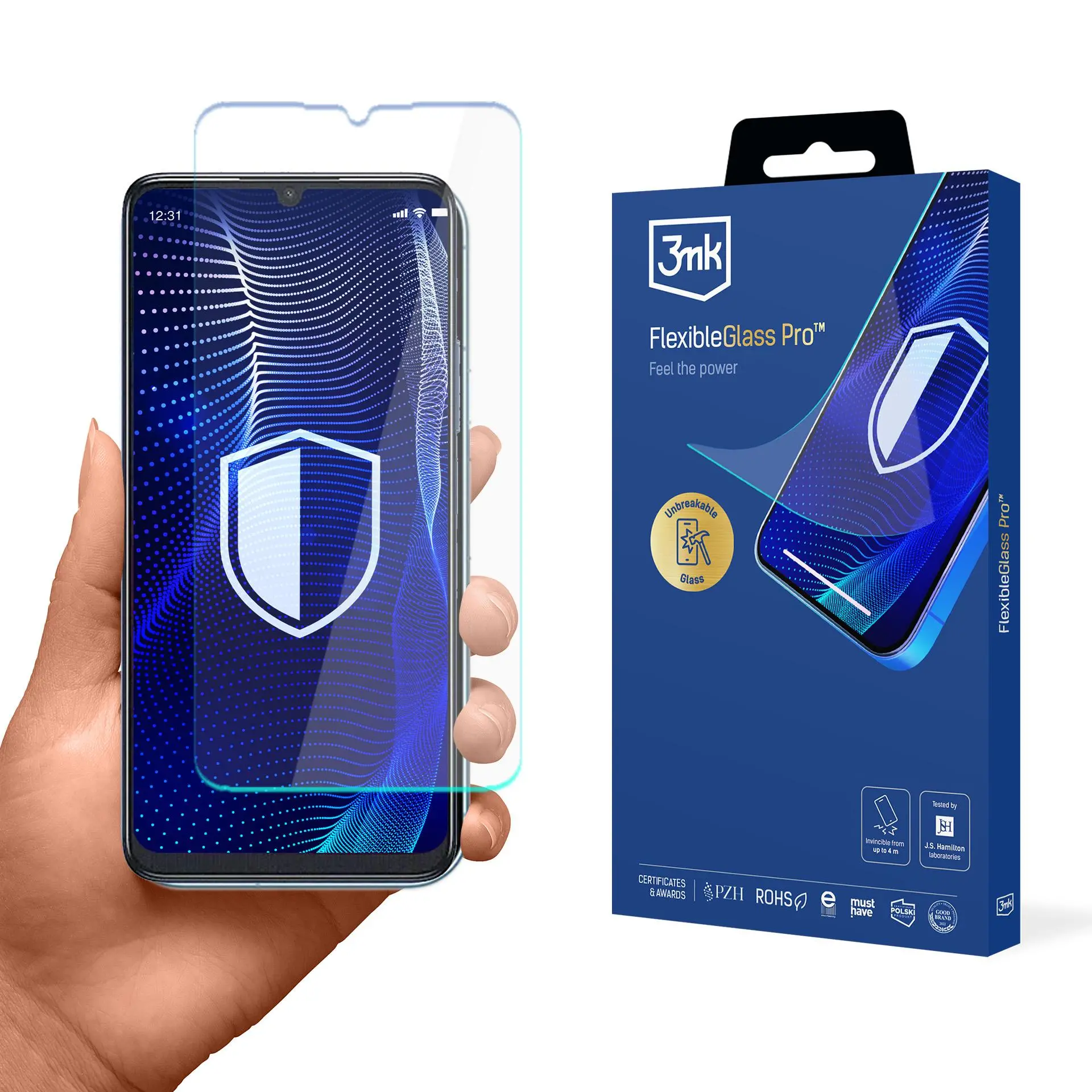 Szkło hartowane 3mk Flexibleglass Pro do TCL 505