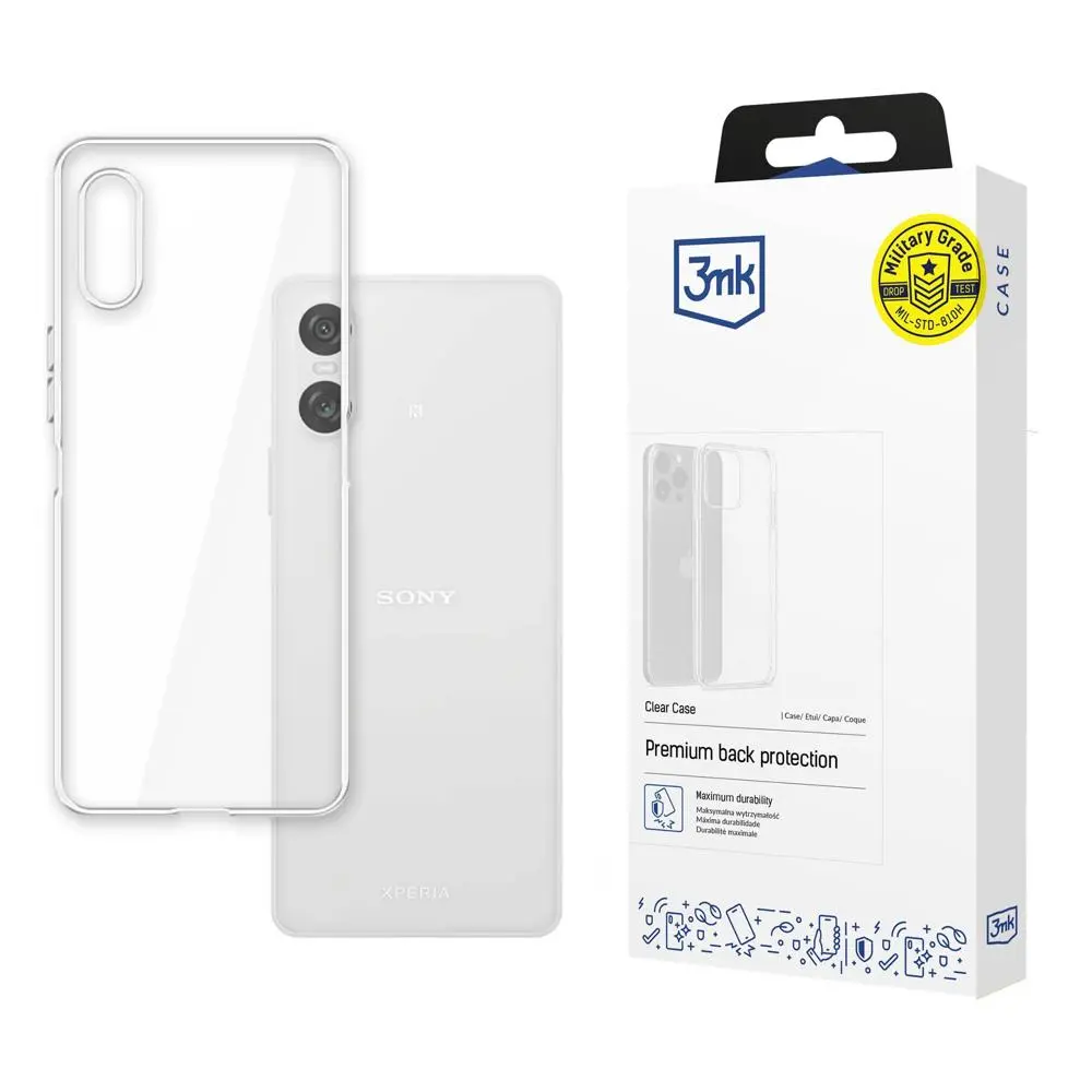 3mk Clear Case do Sony Xperia 10 VI Przezroczysty