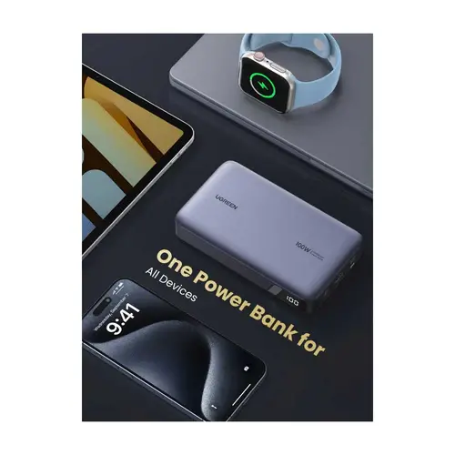 Powerbank UGREEN PB720 20000mAh PD 100W Szary