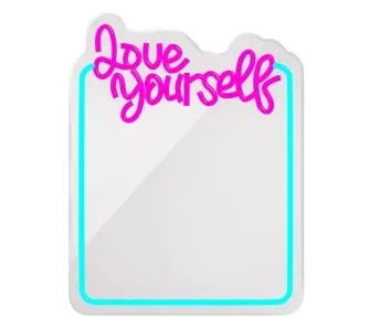 Neon Forever Mirror LED Love yourself FMNE01 22lm