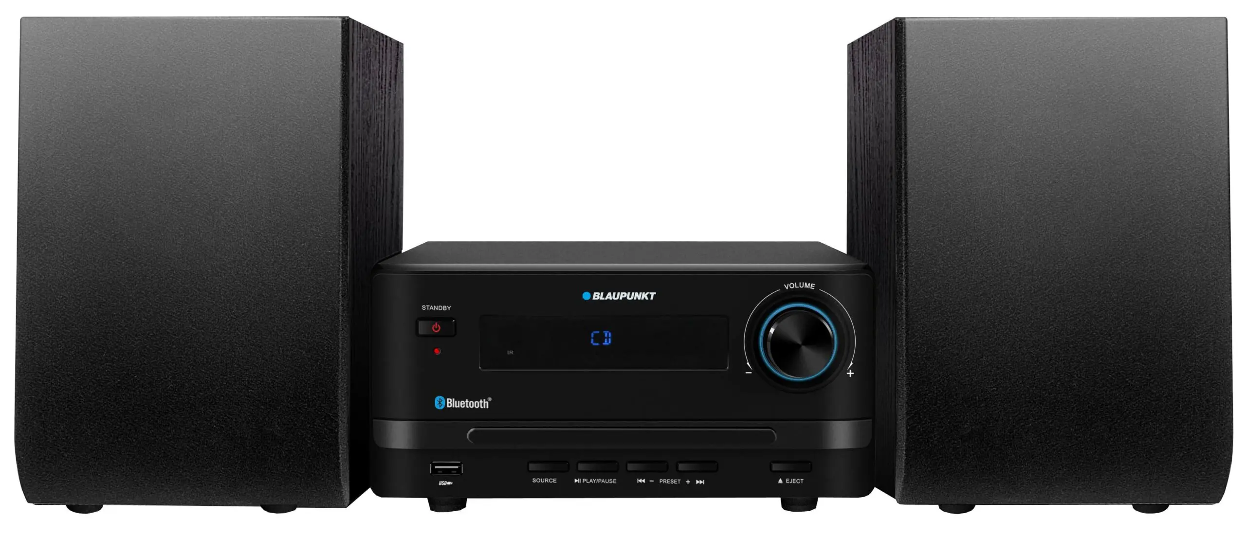 Wieża Blaupunkt MS14BT 15W Bluetooth Radio FM Czarny