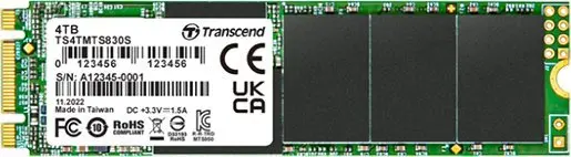 Dysk Transcend MTS830S 4TB SATA