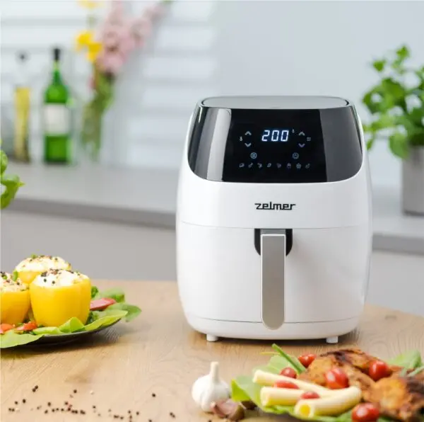 Frytkownica beztłuszczowa Zelmer ZAF5501W 1500W 5l