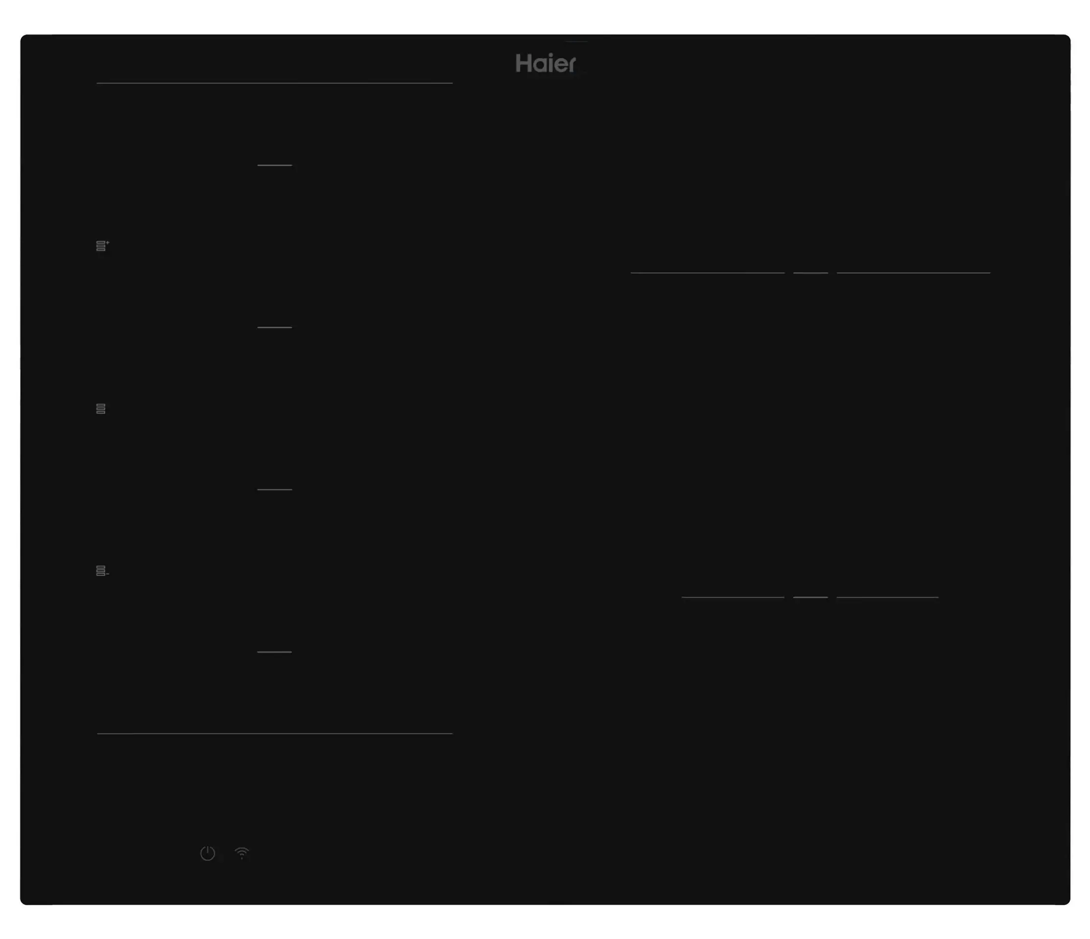 Płyta indukcyjna Haier ID Seria 4 HAMT66IRCS 59cm Zdalne sterowanie