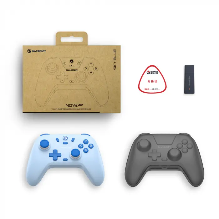 Pad GameSir HRG71096 Nova Lite do PC Nintendo Switch, iOS, Android Bezprzewodowy Niebieski