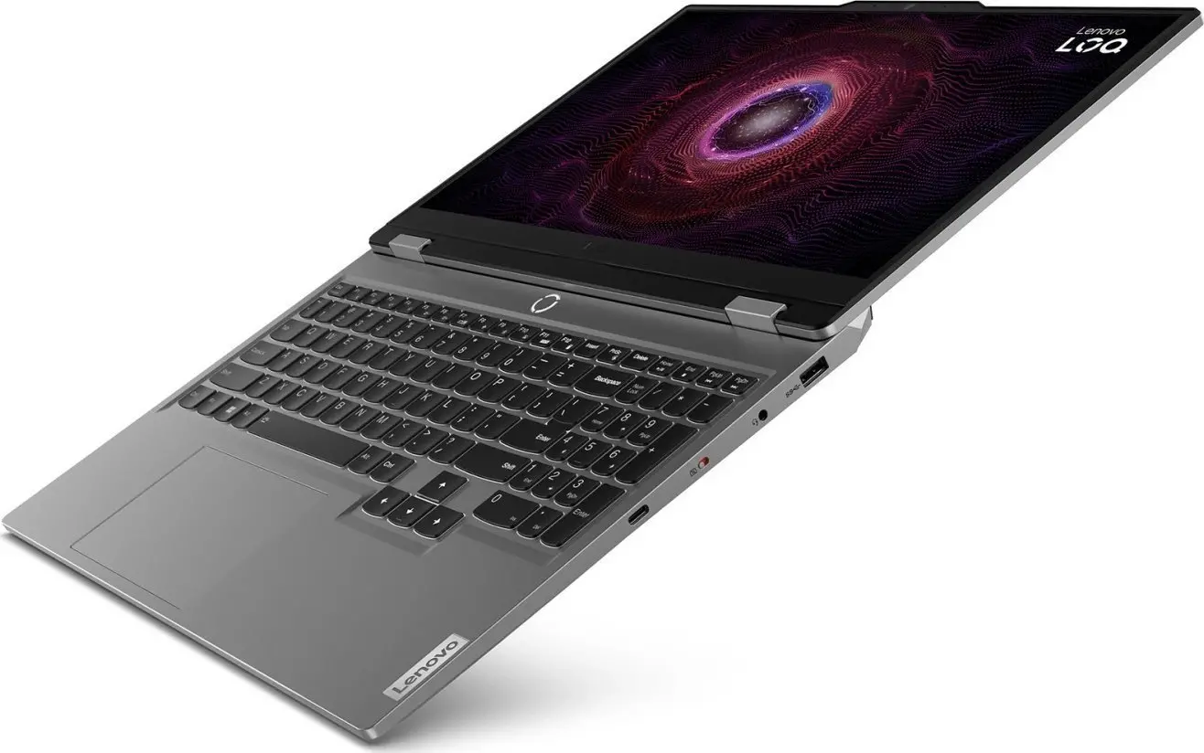 Laptop gamingowy Lenovo LOQ 15ARP9 15,6" 144Hz R5 7235HS 16GB RAM 512GB Dysk SSD RTX3050 Szary