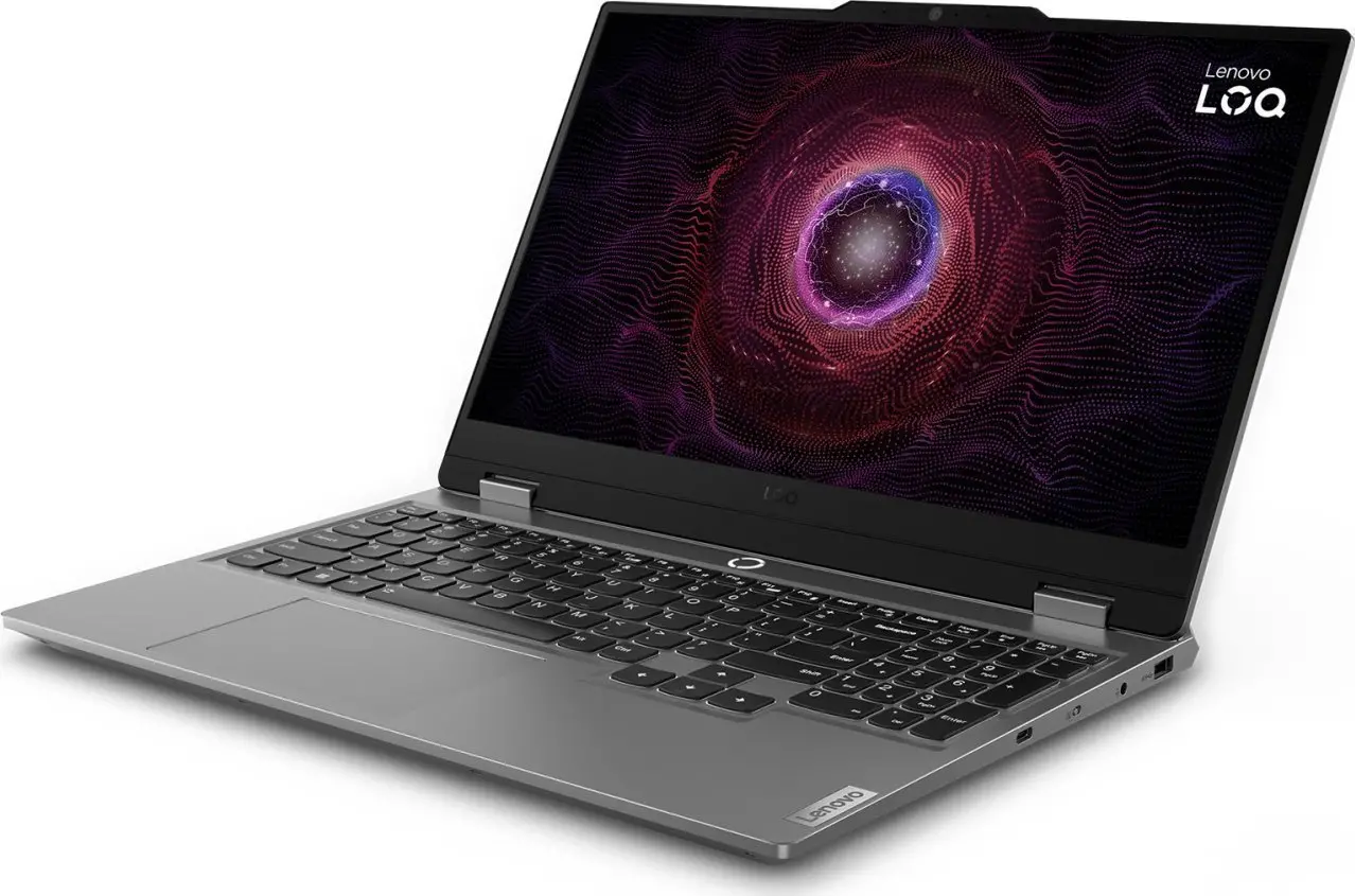 Laptop gamingowy Lenovo LOQ 15ARP9 15,6" 144Hz R5 7235HS 16GB RAM 512GB Dysk SSD RTX3050 Szary
