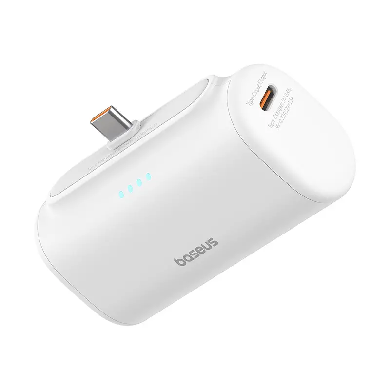 Powerbank Baseus P10068306213-00 Compact 5000mAh PD 20W USB-C Biały