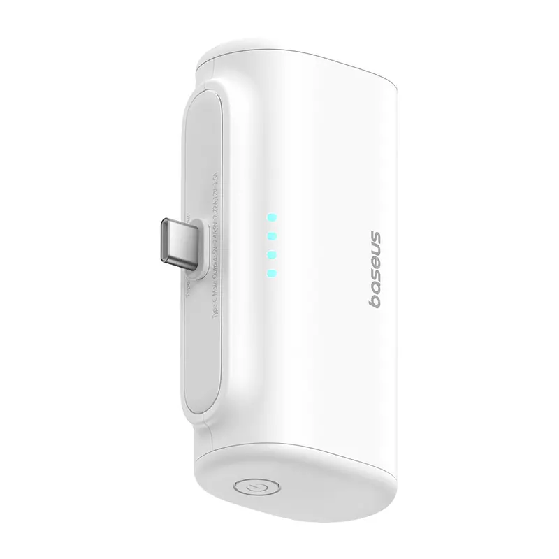 Powerbank Baseus P10068306213-00 Compact 5000mAh PD 20W USB-C Biały
