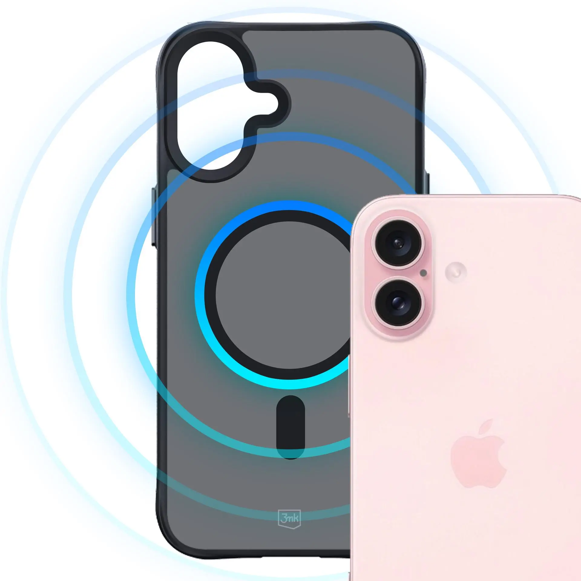 Etui 3mk Smoke MagCase do iPhone 16 Czarny