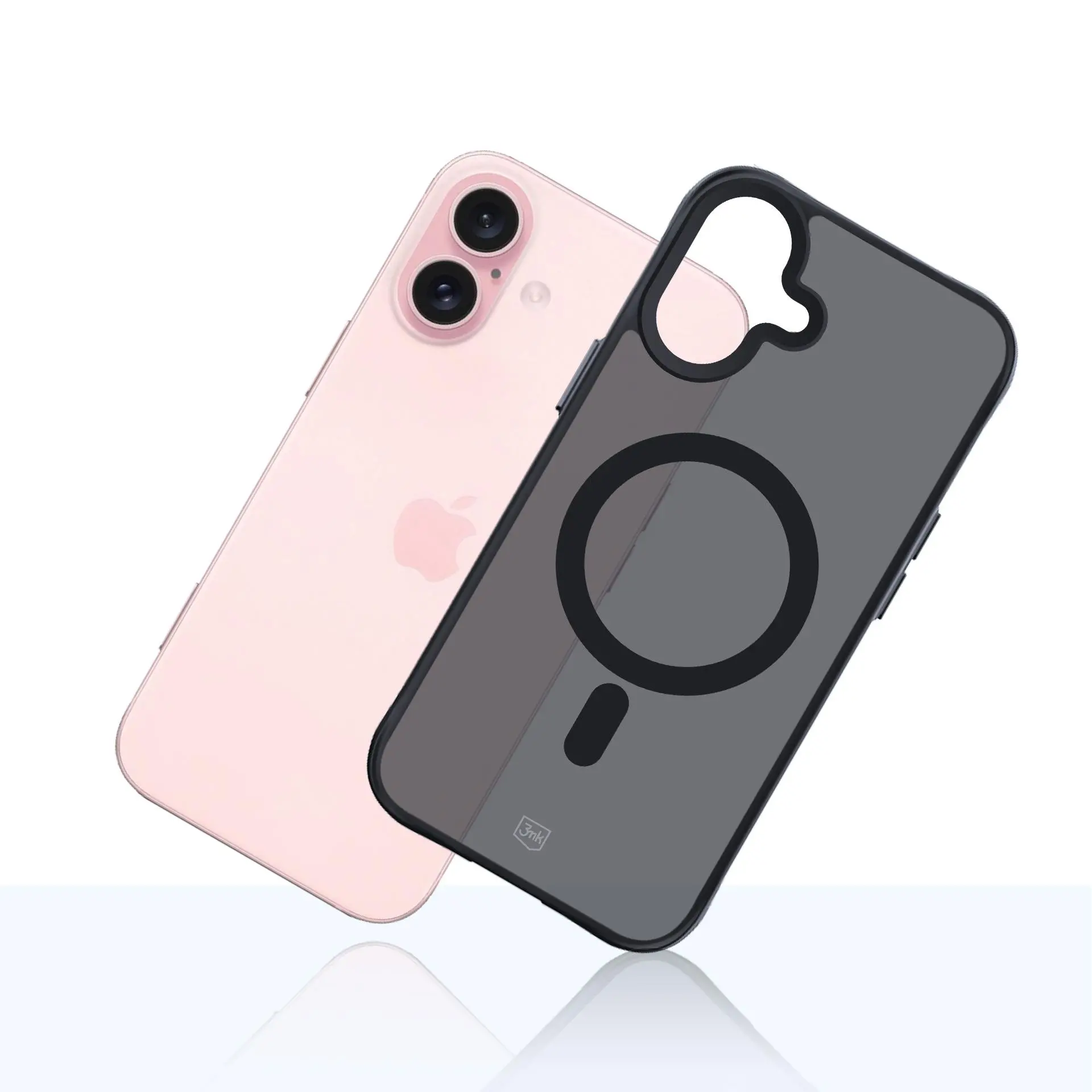 Etui 3mk Smoke MagCase do iPhone 16 Czarny
