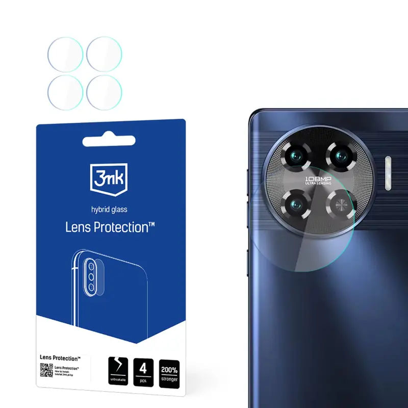Szkło hybrydowe 3mk Lens Protection do Tecno Camon 30 Pro 5G