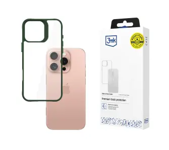 Etui 3mk Satin Armor Case+ do iPhone 16 Pro Zielony