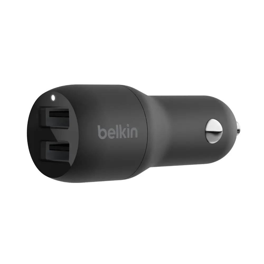 Ładowarka samochodowa Belkin USB-A Car Charger 12W X2 Czarny