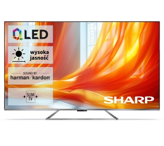 Telewizor Sharp 75GP7465 75" QLED 4K Google TV Dolby Vision Dolby Atmos HDMI2.1 DVB-T2