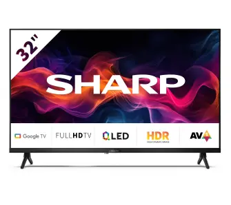 Telewizor Sharp 32GF3465E 32" QLED Full HD GoogleTV DVB-T2