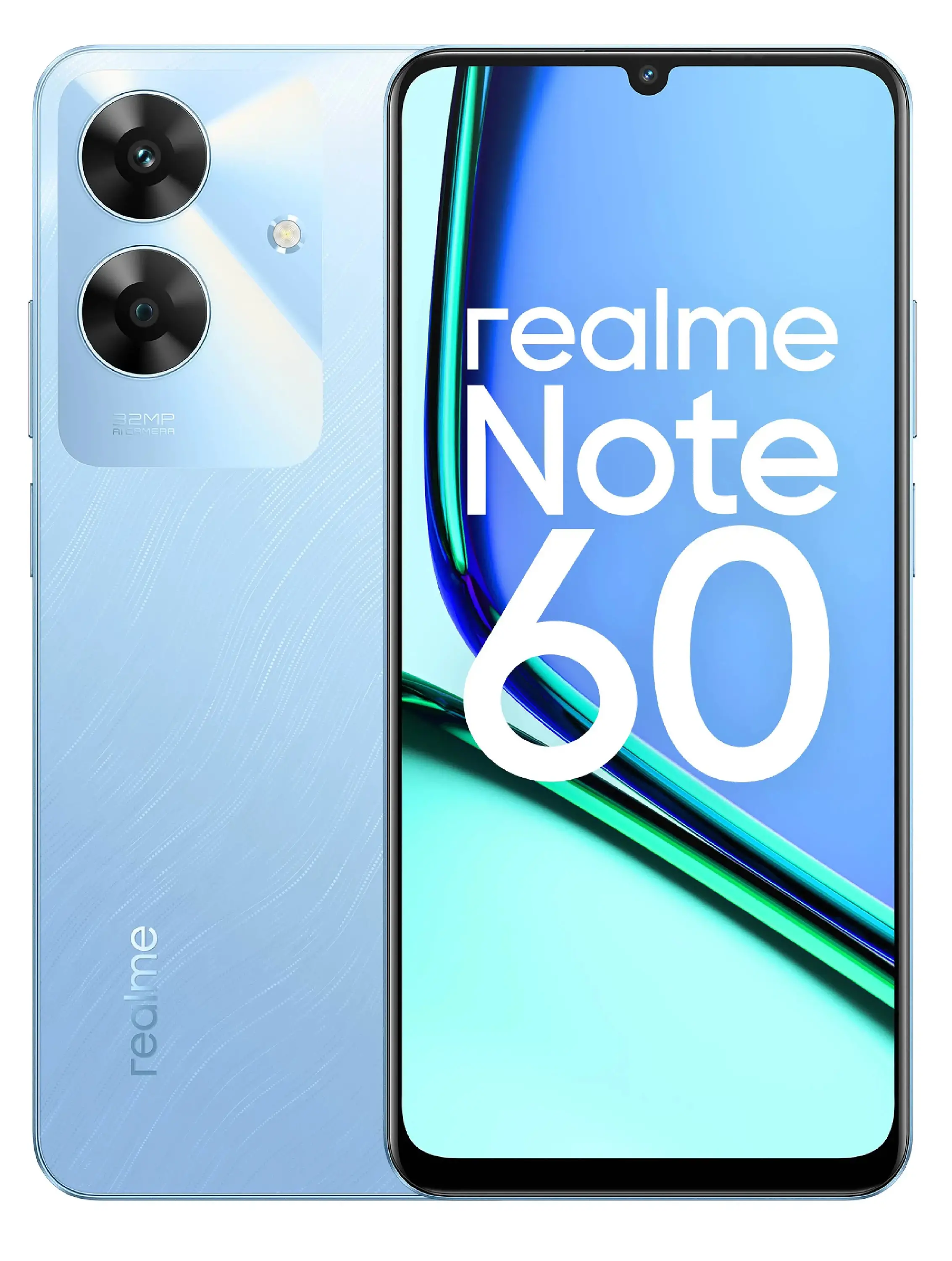 Smartfon realme Note 60 6/128GB 6,74" 90Hz 32Mpix Niebieski
