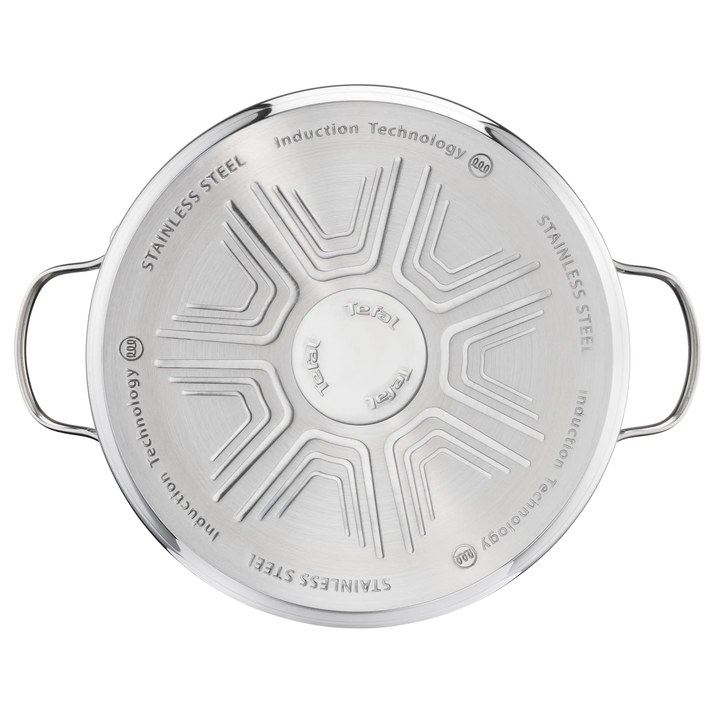 Zestaw garnków Tefal Daily Cook H054AS55 Indukcja Stal nierdzewna 10 elementów