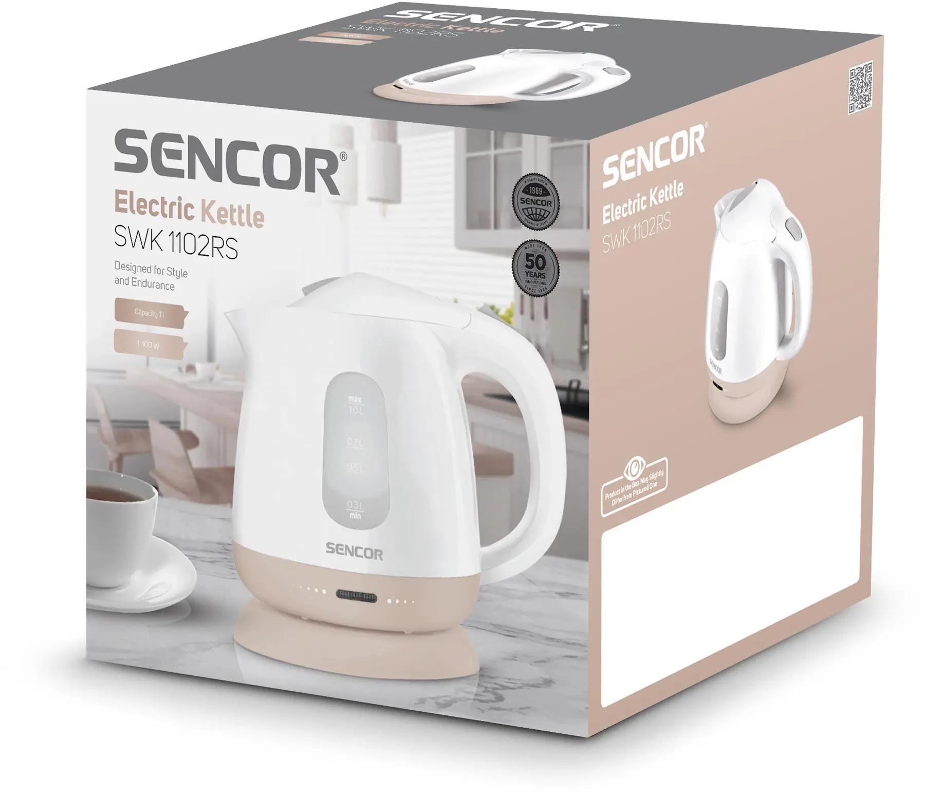 Czajnik Sencor SWK 1102RS 1l 1100W