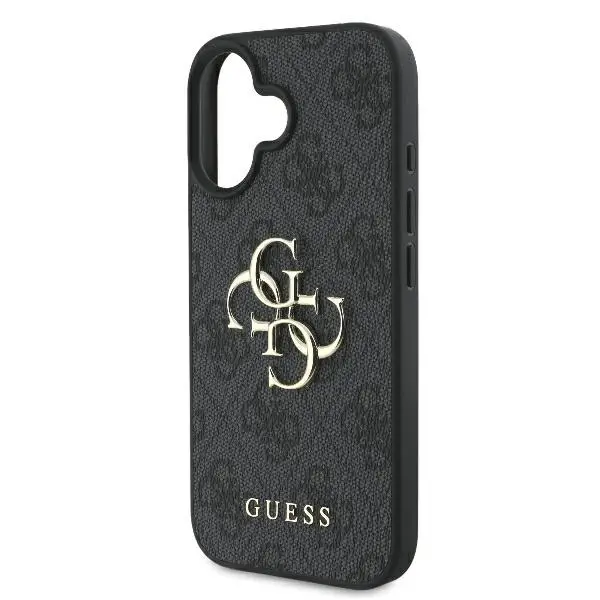 Etui Guess hardcase 4G Big Logo do iPhone 16 Czarny