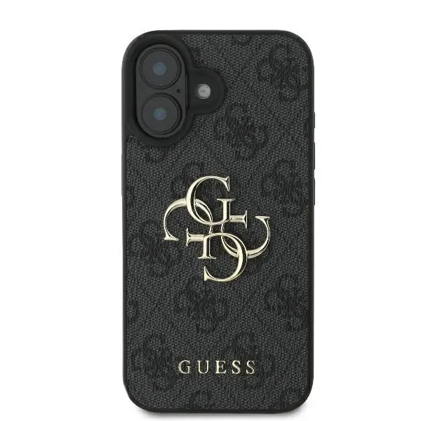 Etui Guess hardcase 4G Big Logo do iPhone 16 Czarny