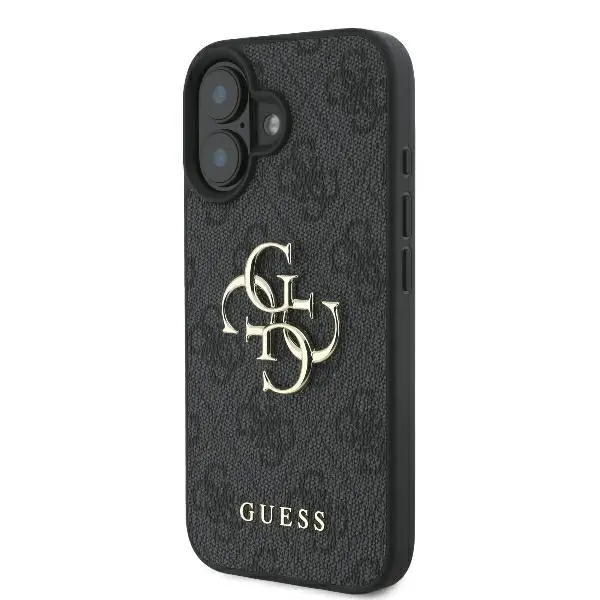 Etui Guess hardcase 4G Big Logo do iPhone 16 Czarny