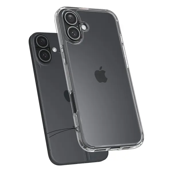Etui Spigen Ultra Hybrid do iPhone 16 Plus crystal Przezroczysty