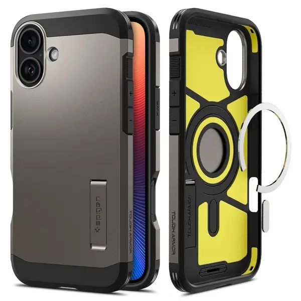 Etui Spigen Tough Armor MagSafe iPhone 16 Czarny