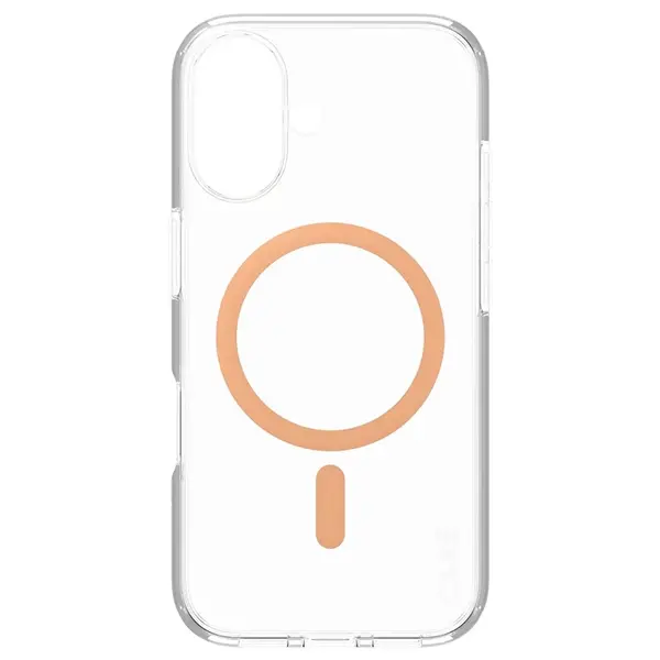 Etui PanzerGlass Flagship MagSafe do iPhone 16 Brzoskwiniowy