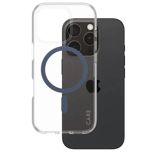 Etui PanzerGlass Flagship Case MagSafe do iPhone 16 Pro Niebieski