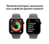 Apple Watch Series 10 GPS + Cellular 46mm z tytanu w kolorze naturalnym pasek sportowy górska szarość M/L