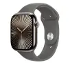 Apple Watch Series 10 GPS + Cellular 46mm z tytanu w kolorze naturalnym pasek sportowy górska szarość M/L