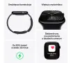 Apple Watch Series 10 GPS + Cellular 46mm tytan łupek pasek sportowy czarny S/M