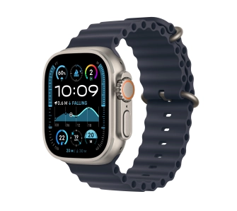 Apple Watch Ultra 2 GPS + Cellular koperta z tytanu 49mm pasek Ocean Granat