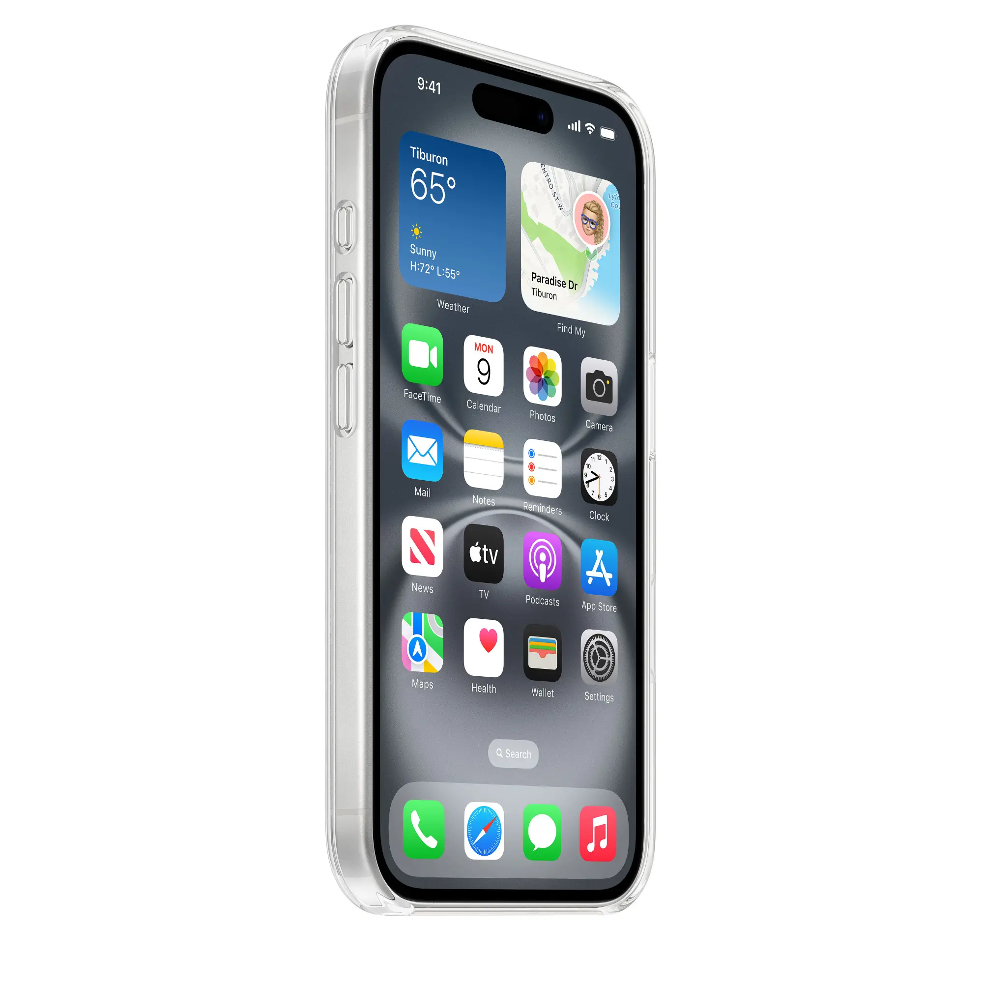 Etui Apple przezroczyste z MagSafe do iPhone 16