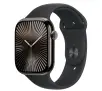 Apple Watch Series 10 GPS + Cellular koperta 42mm tytan łupek pasek sportowy czarny M/L