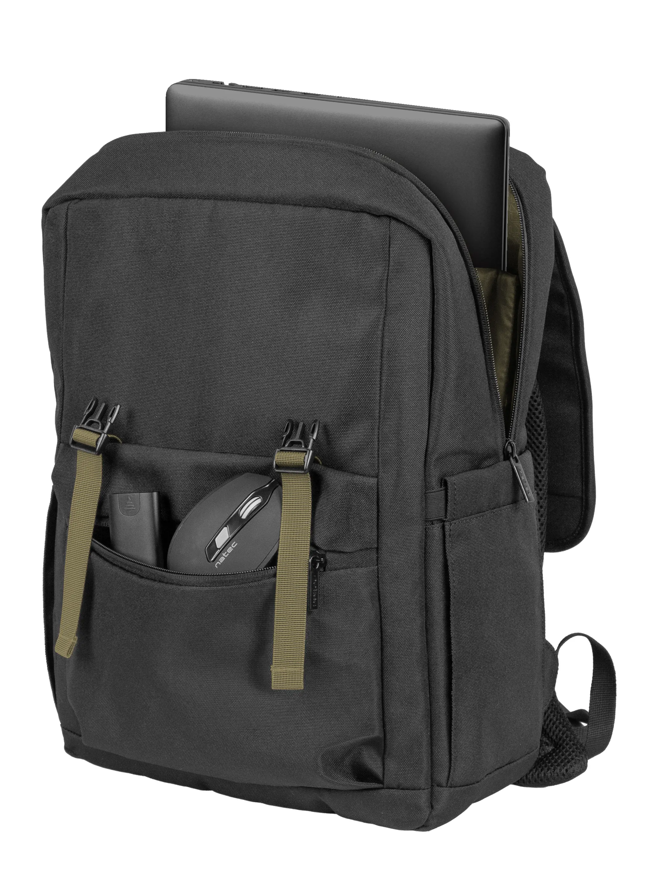 Plecak na laptopa Natec Niala NTO-2239 15,6" Czarno-zielony