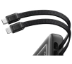 Powerbank Anker Zolo (A1680G11) 10000mAh 30W wbudowany kabel USB-C i Lightning Czarny