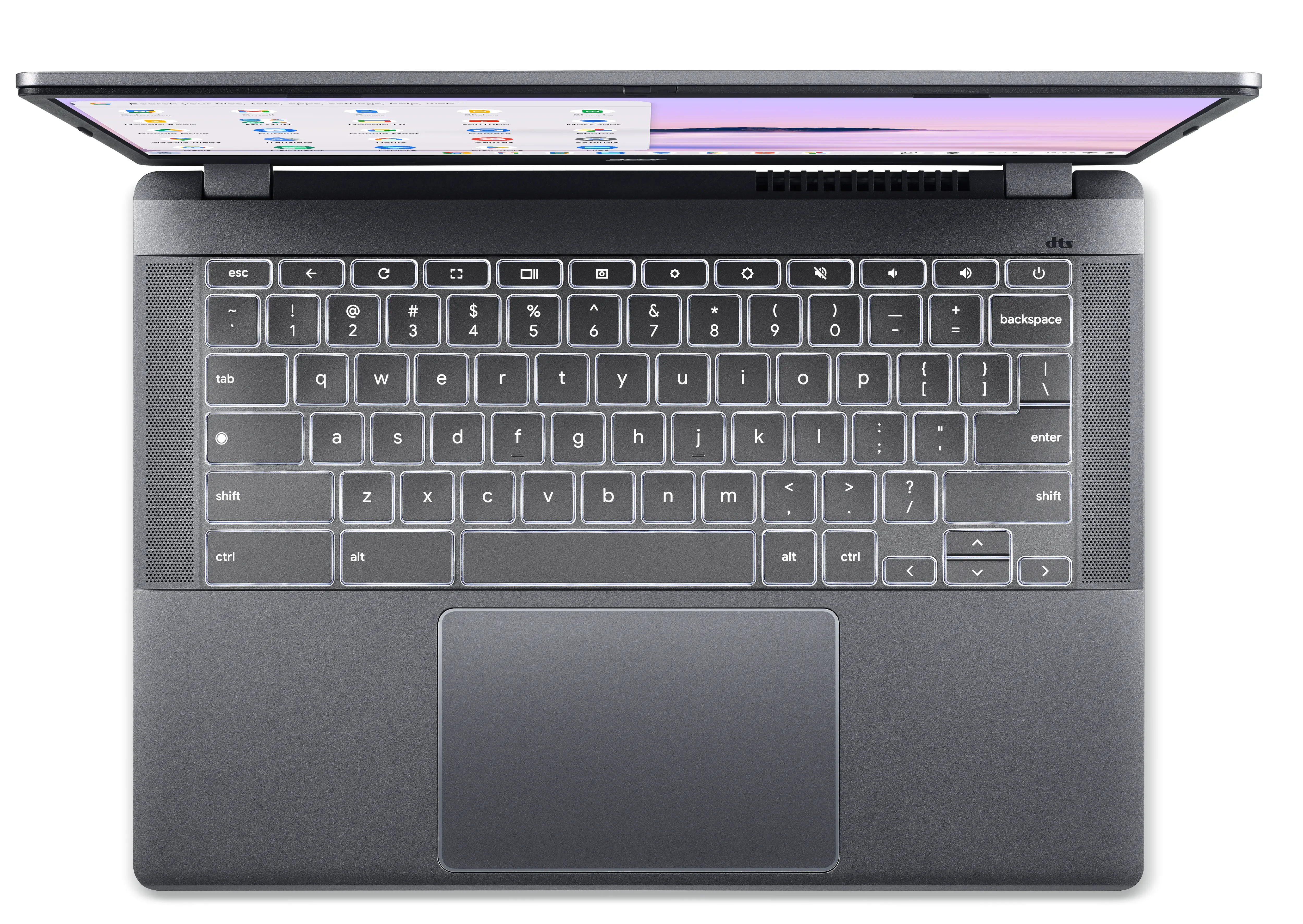 Laptop chromebook Acer Chromebook Plus 514 Google AI laptop CB514-3H-R36J 14" R5 7520C 8GB RAM 512GB Dysk SSD ChromeOS Szary