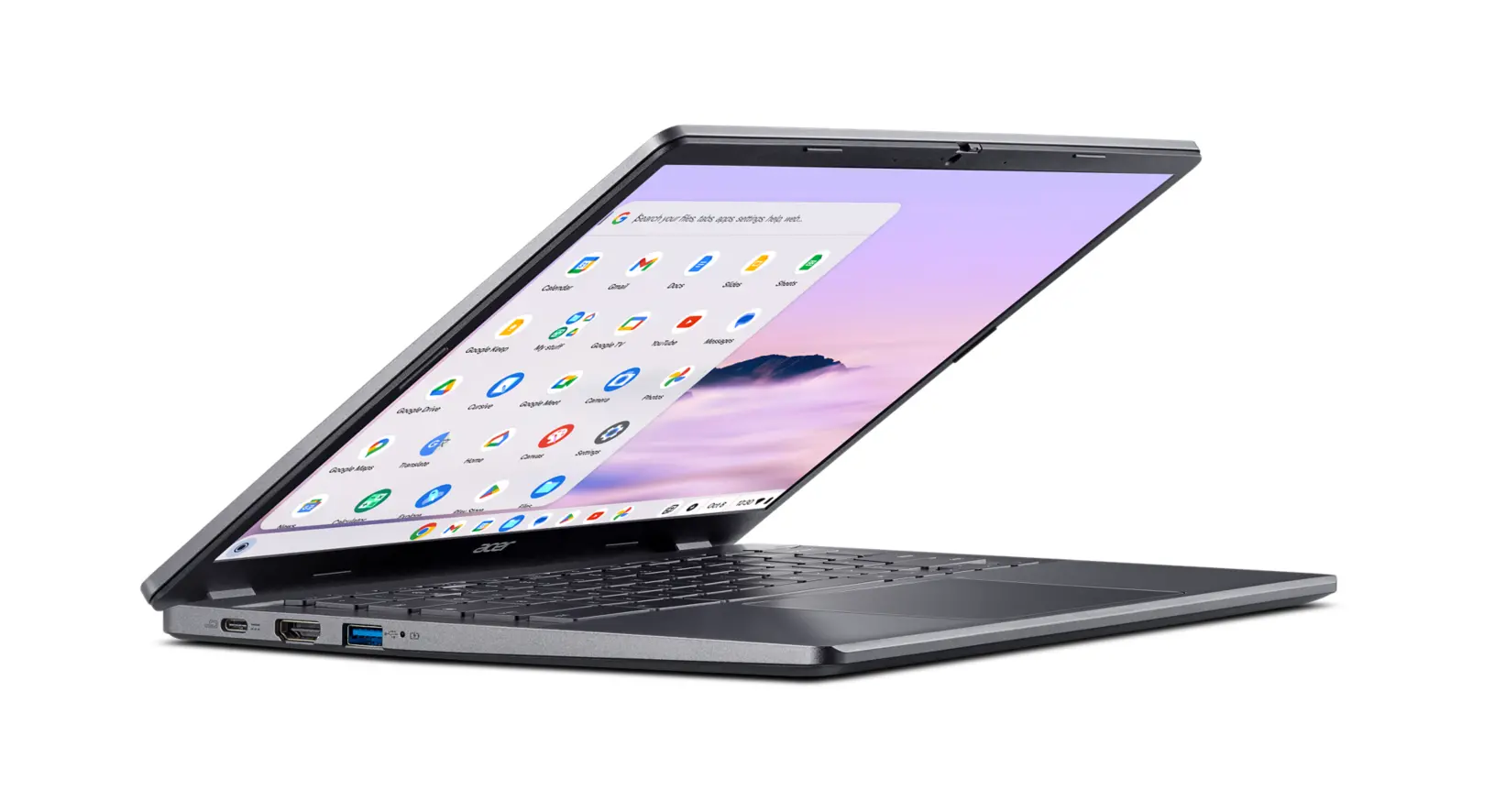 Laptop chromebook Acer Chromebook Plus 514 Google AI laptop CB514-3H-R36J 14" R5 7520C 8GB RAM 512GB Dysk SSD ChromeOS Szary