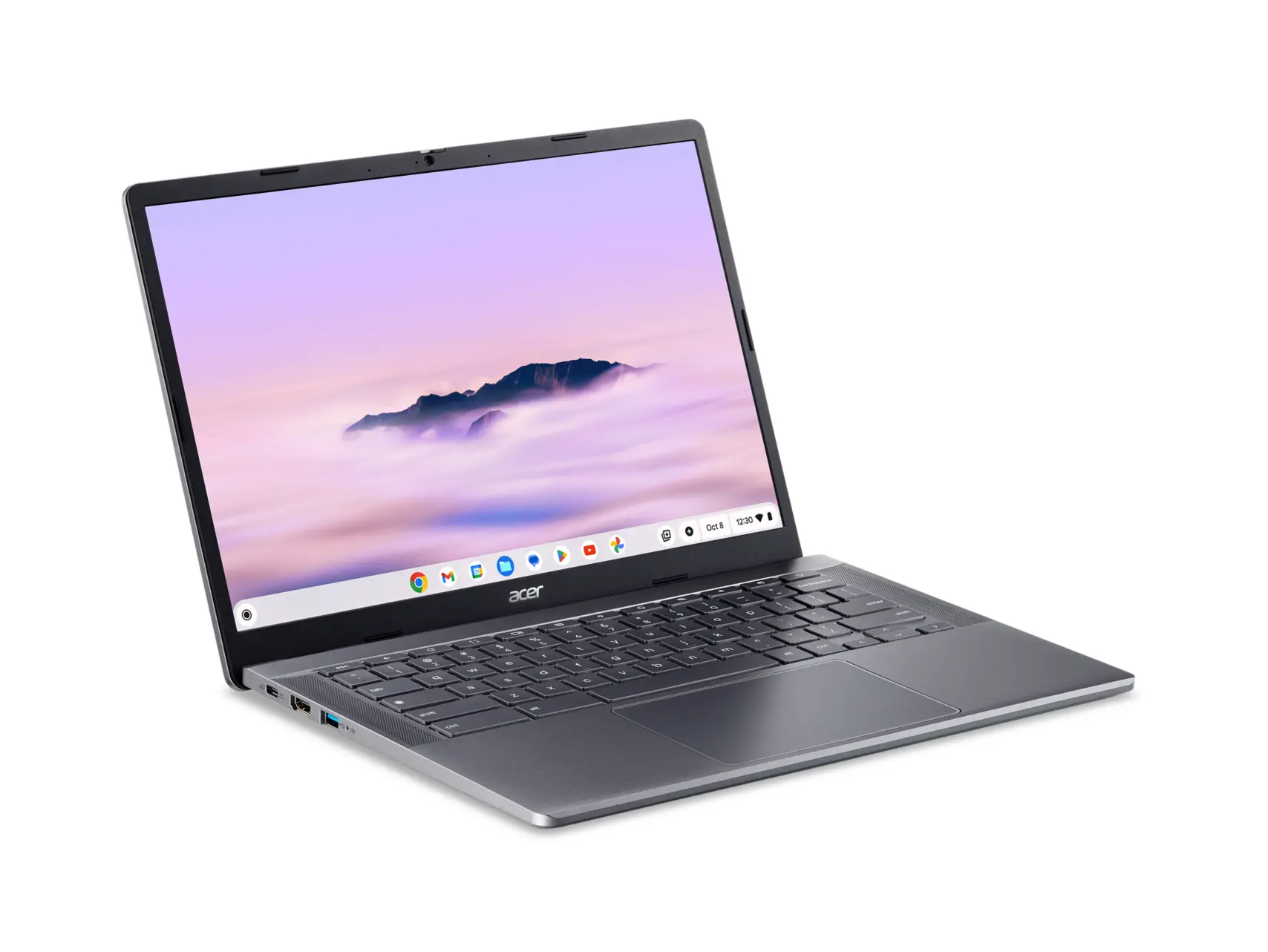 Laptop chromebook Acer Chromebook Plus 514 Google AI laptop CB514-3H-R36J 14" R5 7520C 8GB RAM 512GB Dysk SSD ChromeOS Szary