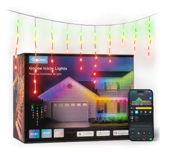 Łańcuch świetlny Govee sople RGB 10m