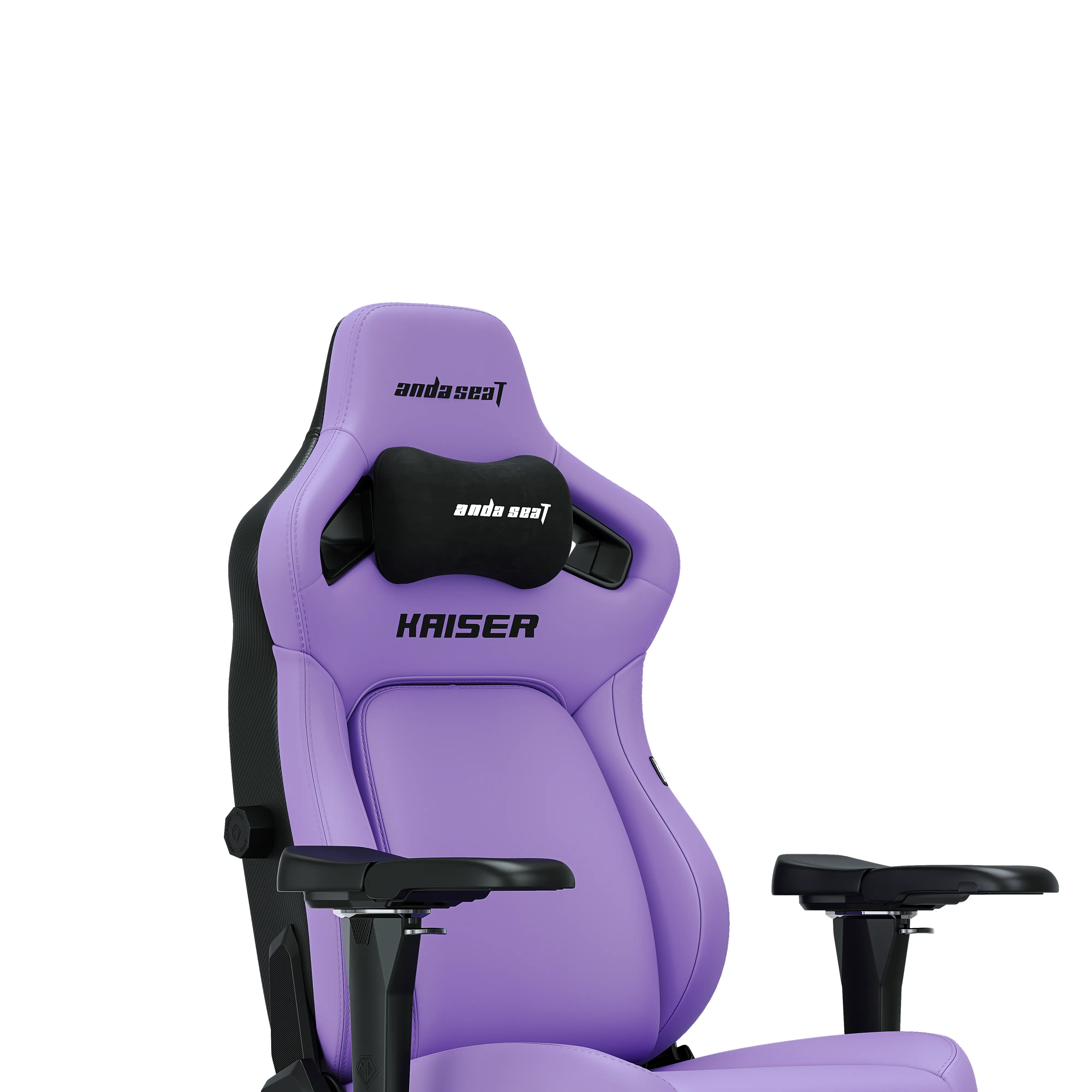 Fotel Anda Seat Kaiser 4 XL Gamingowy do 200kg Skóra Eco Purpurowy